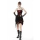 Robe Punk Rock Tie And Dye Rouge
