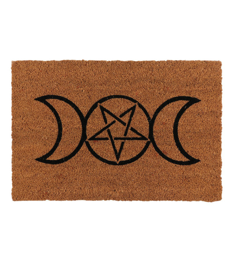 Tapis Triple Lune Et Pentagramme