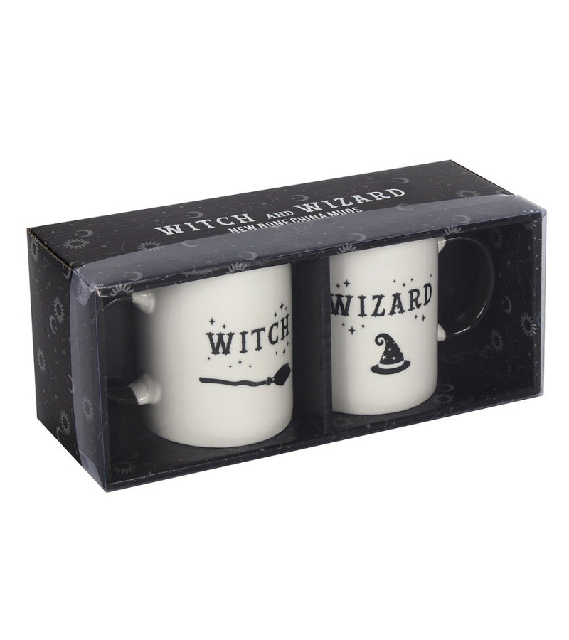 Set de deux Mugs Witch & Wizard