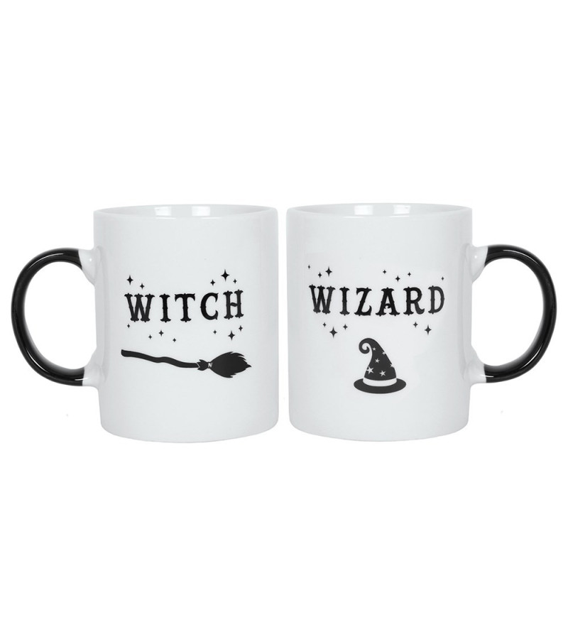 Set de deux Mugs Witch & Wizard