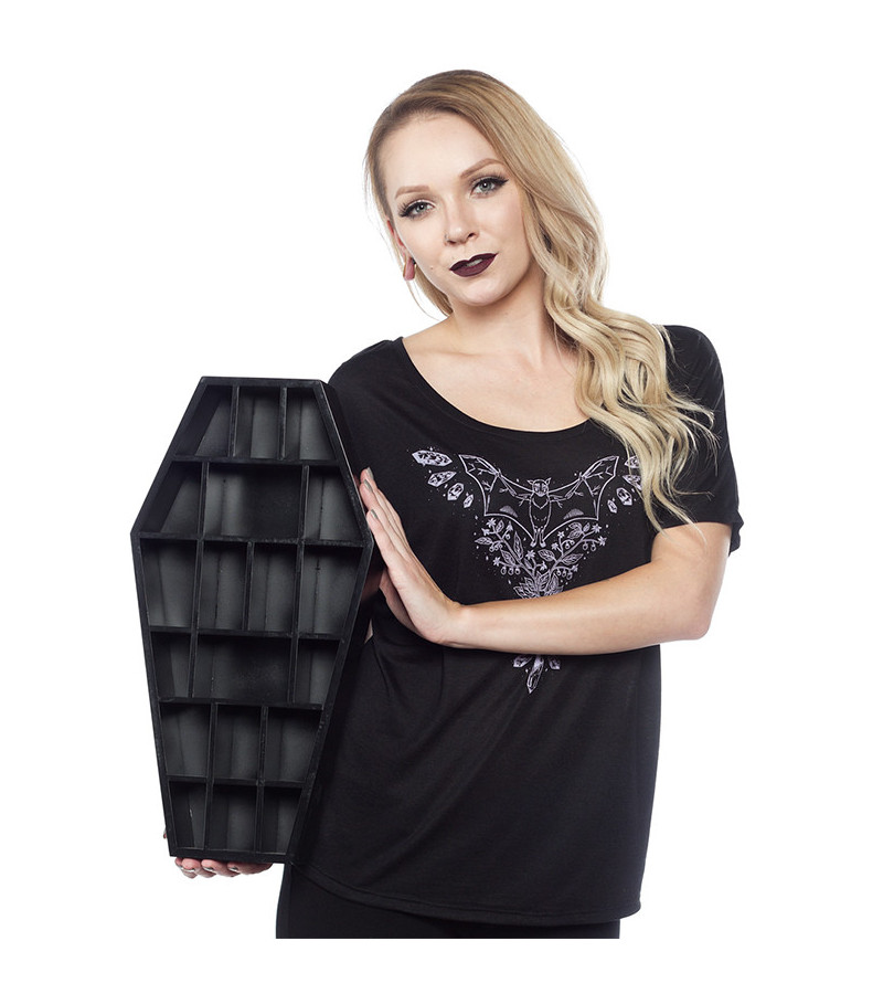 Black Coffin Shelf Big