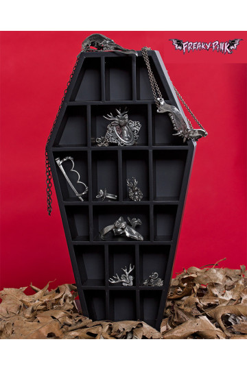 Etagère Cercueil Noir Grande