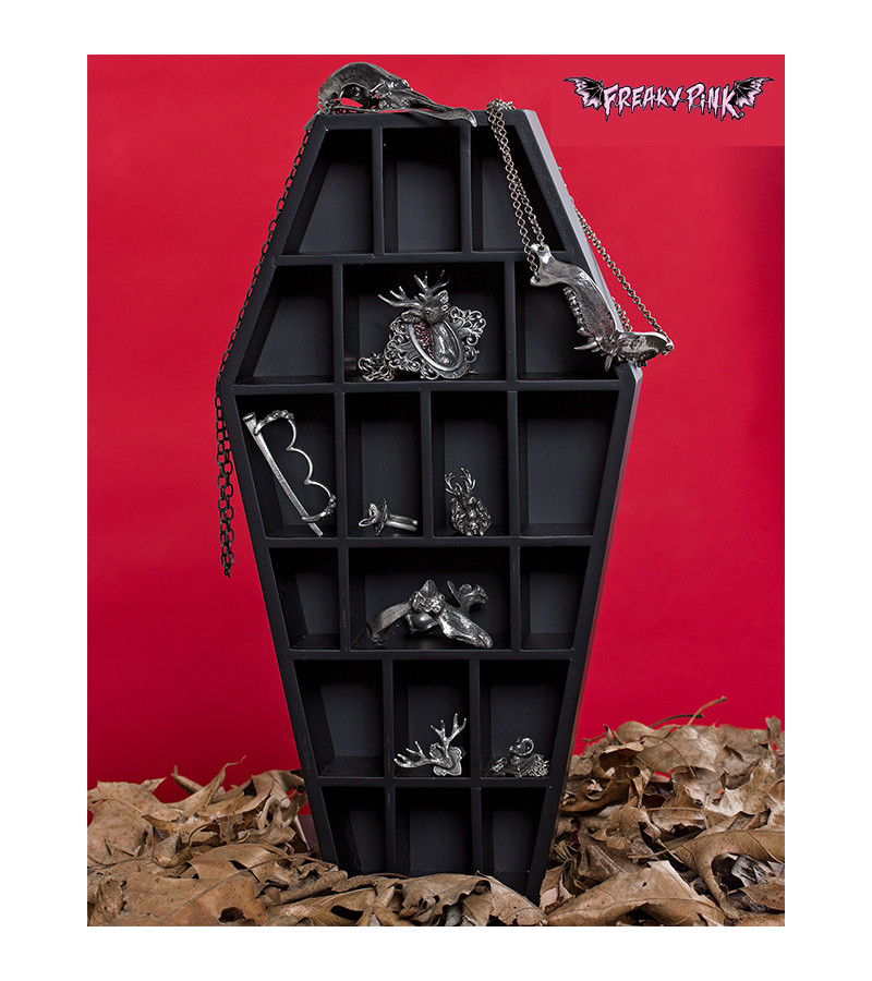 Black Coffin Shelf Big