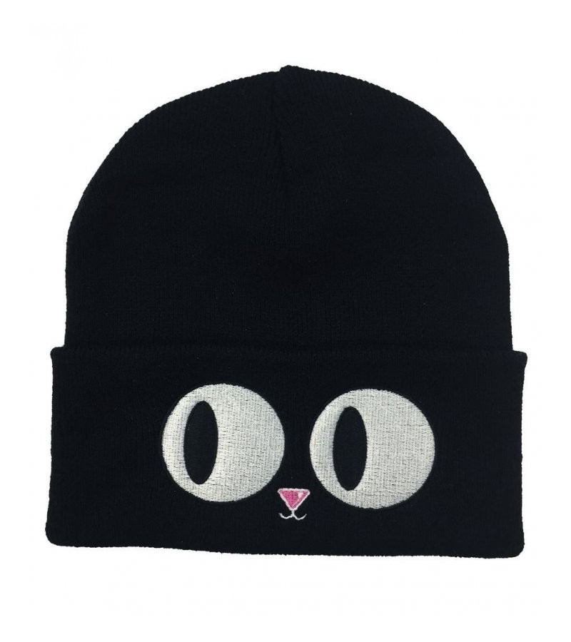 Bonnet Chat Gros Yeux