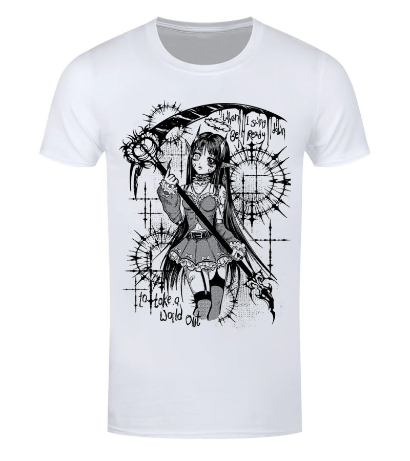 Reaper White Cosmic Boop T-shirt