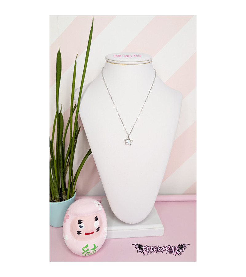 Collier Etoile Irisée -  Freaky Pink