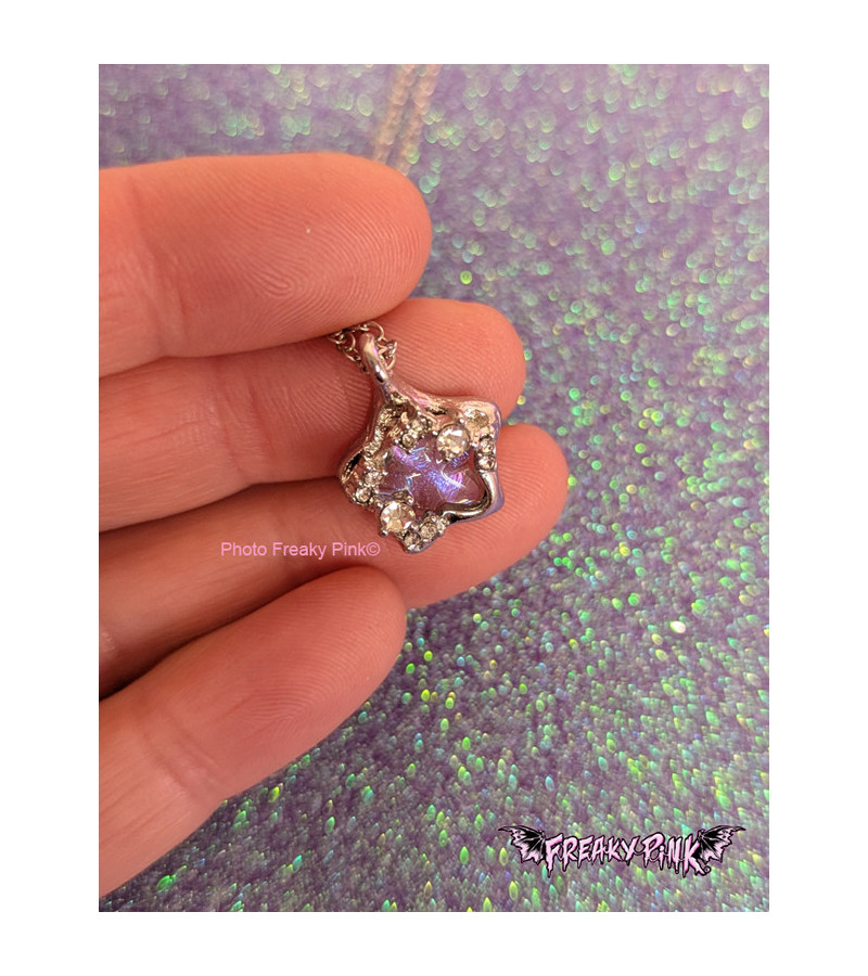 Collier Etoile Irisée