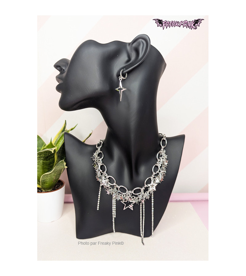 Sparkly Stars Necklace