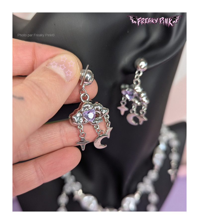 Boucles D'Oreilles Nuages