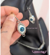 Blue Eyes Earrings Stainless Steel Clasp Freaky Pink