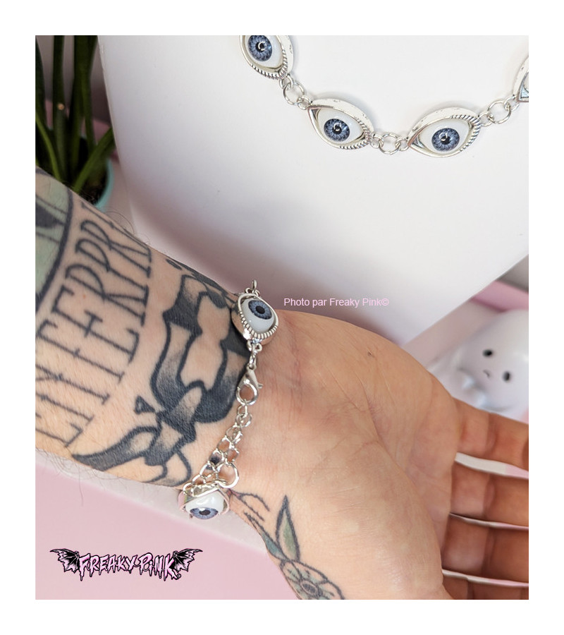 Bracelet Yeux Bleus