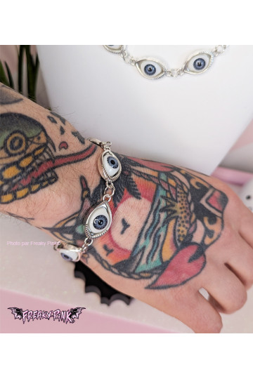 Bracelet Yeux Bleus