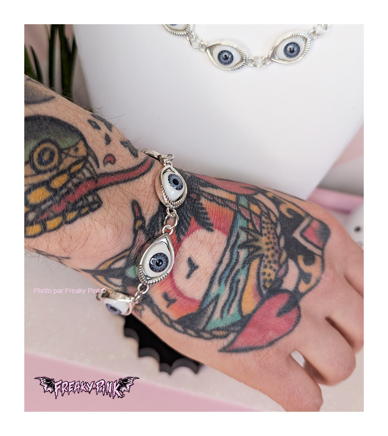 Bracelet Yeux Bleus