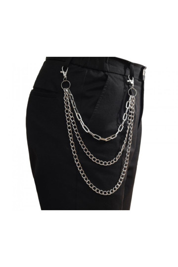 Triple Row Chain - Freaky Pink