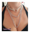 Chaine Anneaux porté en collier