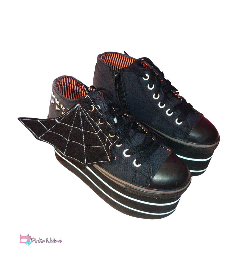 Ailes Spider Web Noir