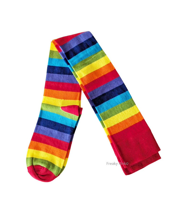 Rainbow Striped Socks