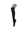 Chaussettes Noires 3 Bandes Blanches