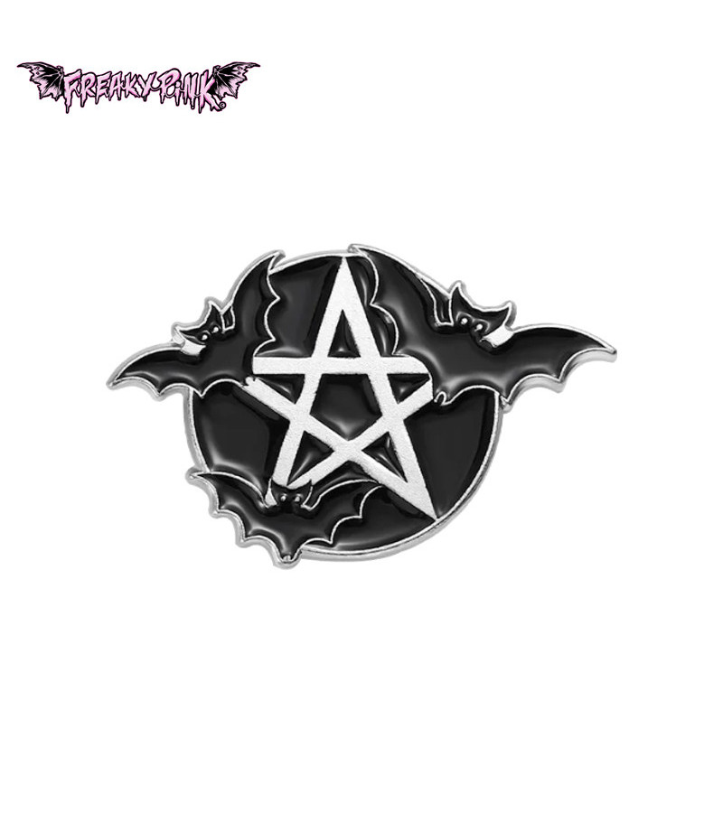 Pins Pentacle et Chauve-Souris