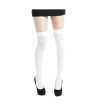 White Over The Knee Socks