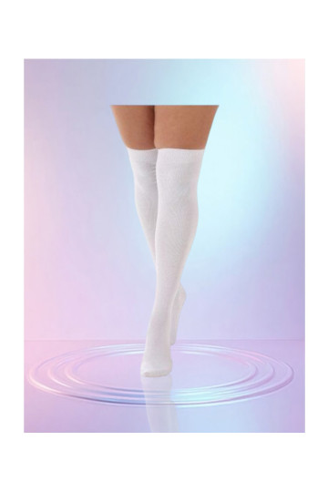 Chaussettes Hautes Blanches