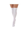 White Over The Knee Socks