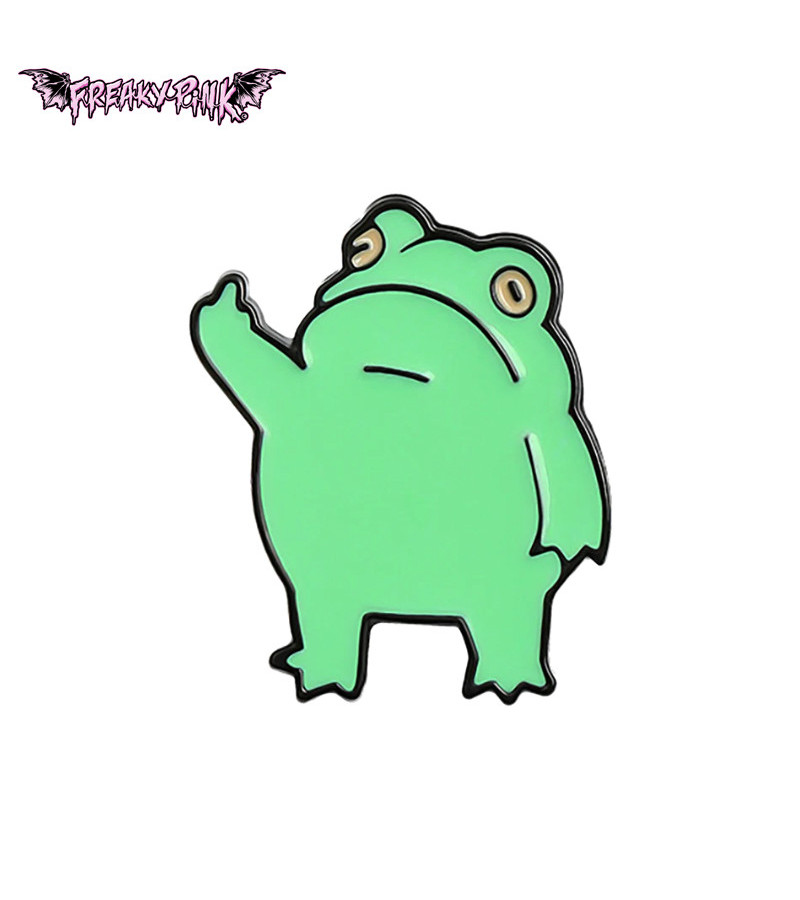 Frog Pin Fuck You