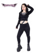 Morena Black Mesh Gothic Shrug
