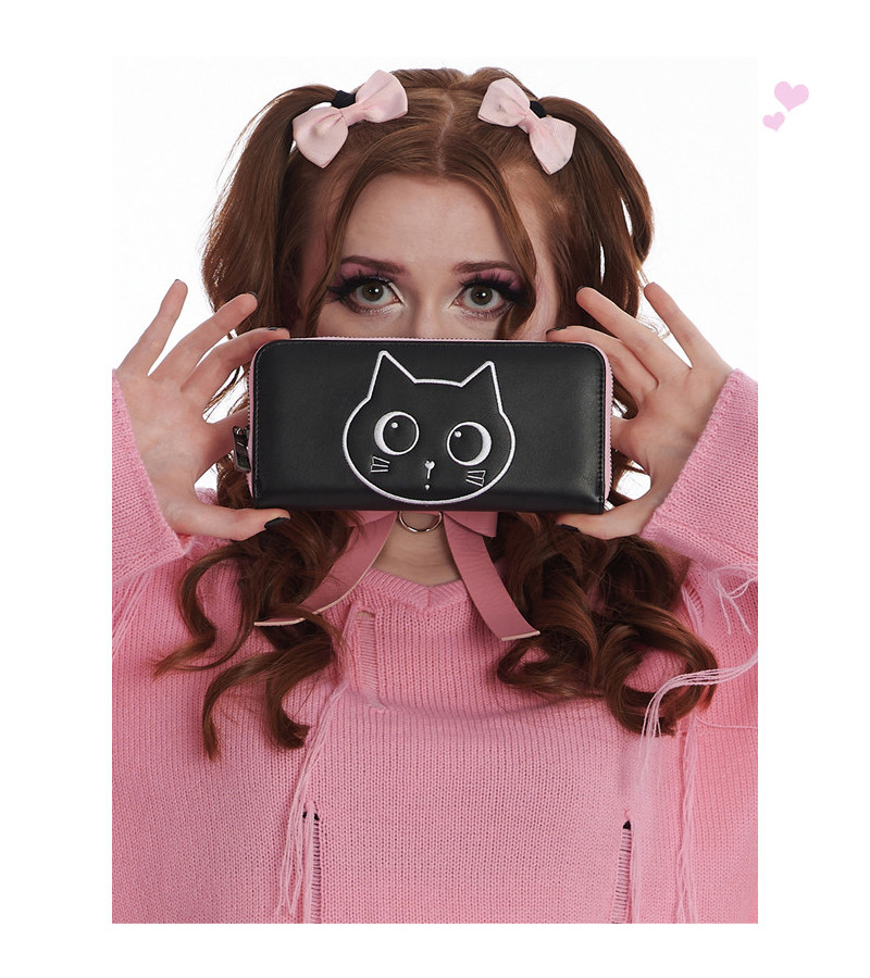 Kawaii Pink Cat Wallet