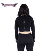Morena Black Mesh Gothic Shrug