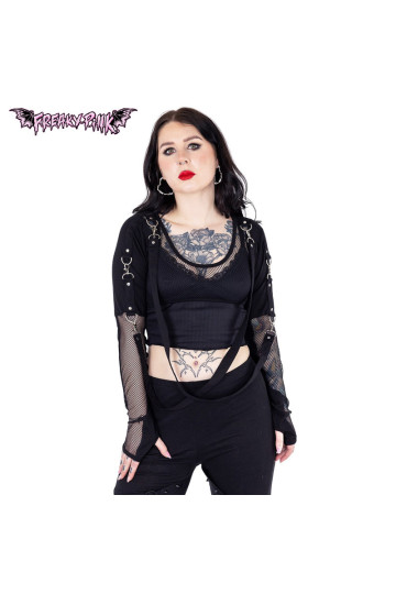 Morena Long Sleeves Crop Top