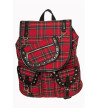 Sac à Dos Tartan Rouge