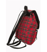 Sac à Dos Tartan Rouge