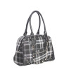 Sac à Main Tartan Gris Warren
