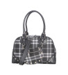 Sac à Main Tartan Gris Warren