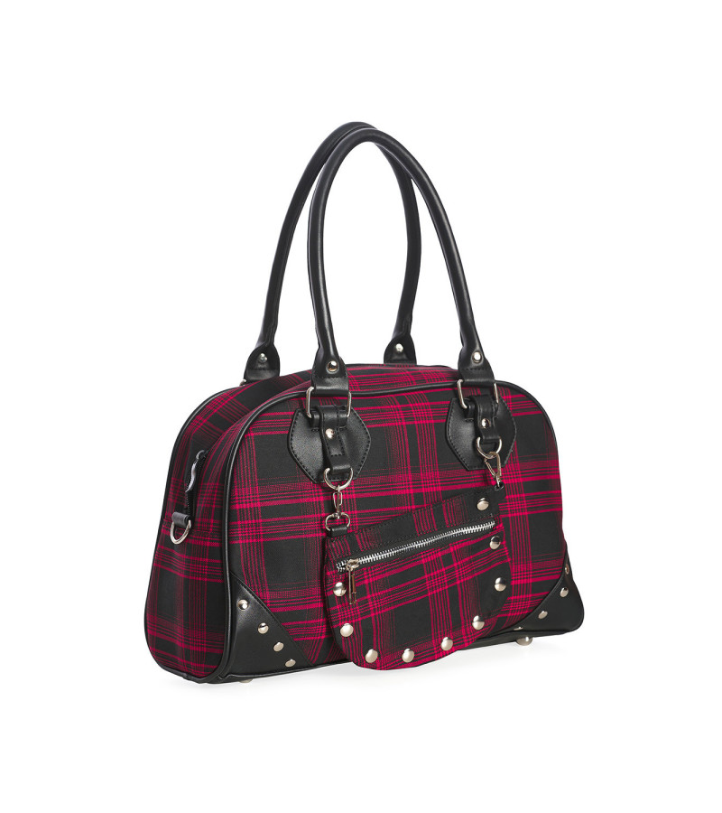 Red Tartan Handbag Warren