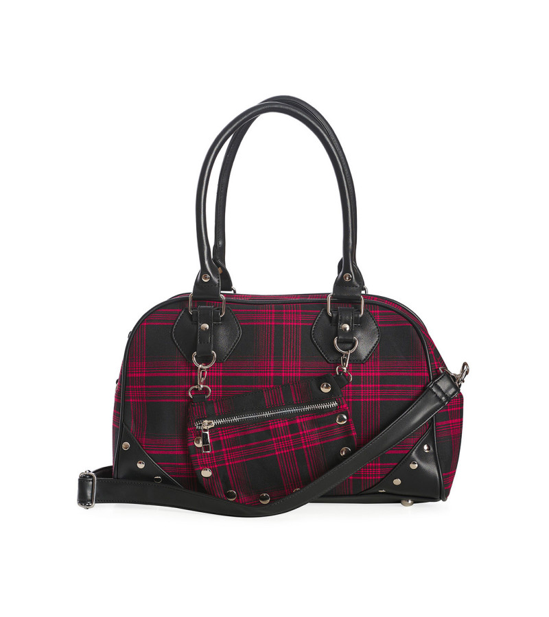 Sac à Main Tartan Rouge Warren