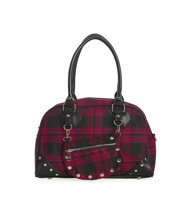Sac à Main Tartan Rouge Warren
