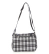 Sac Tartan Noir Blanc Petit Format