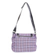 Sac Tartan Violet Pastel Petit Format