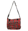 Red Tartan Small Shoulder Bag
