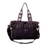 Grand Sac à Main Goth Noir