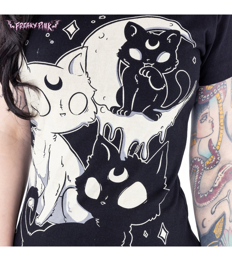 T-shirt Midnight Kitty