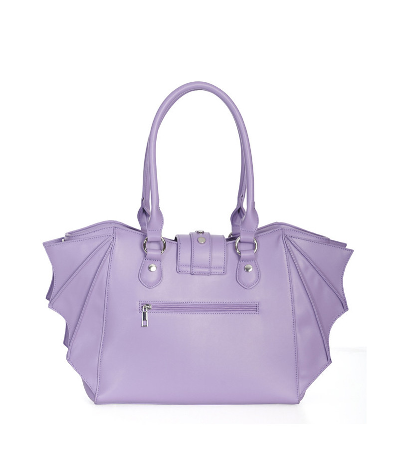 Sac à Main Ailes de Chauve-Souris Violet