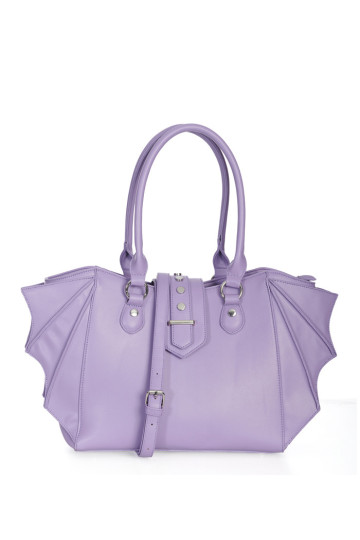 Sac à Main Ailes de Chauve-Souris Violet