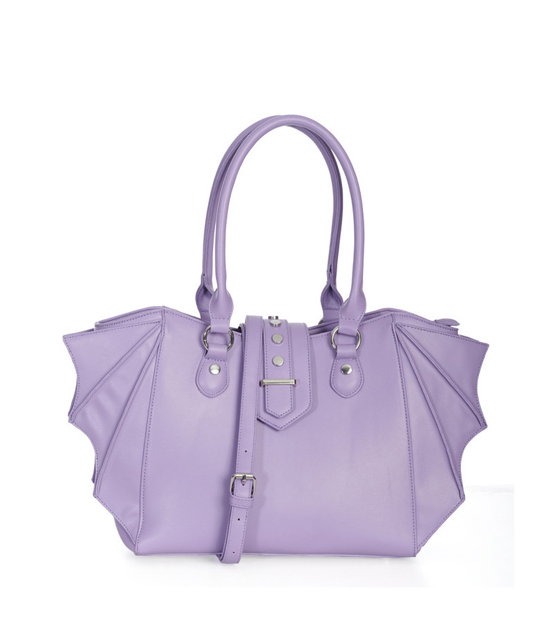 Pastel Purple Bat Wings Handbag