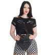 Black Heart Handbag