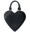 Black Heart Handbag