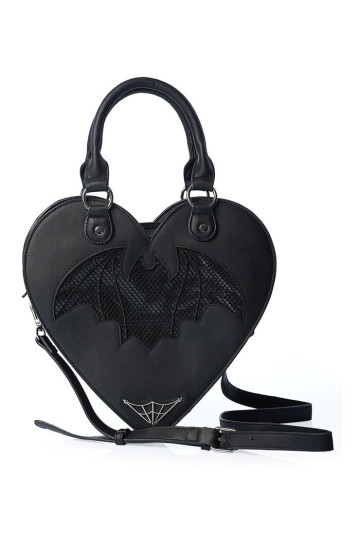 Sac à Main Coeur Noir