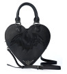 Sac à Main Coeur Noir